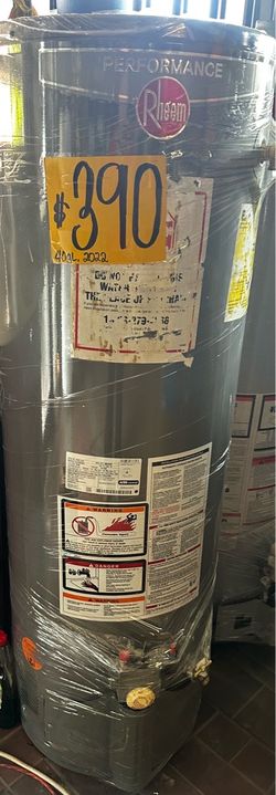 Rheem 40 gal water heater