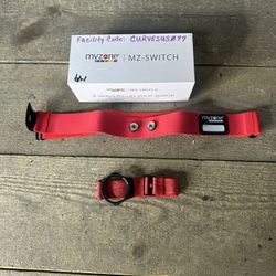 Myzone Replacement Bands Unisex Chest Arm Wrist MZ-Switch Red Fitness NO TRACKER