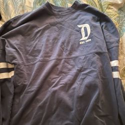 Disney Long Sleeve, Navy Women’s Small