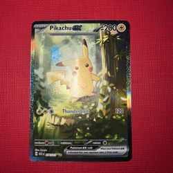 Pikachu EX Ascended Héroes Pokemon Card Singles