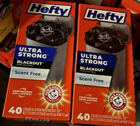 Hefty Trash Bags 13 Gal