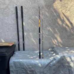 Ugly Stik Bigwater Spinning Rod, 8' Medium Fishing Rod,