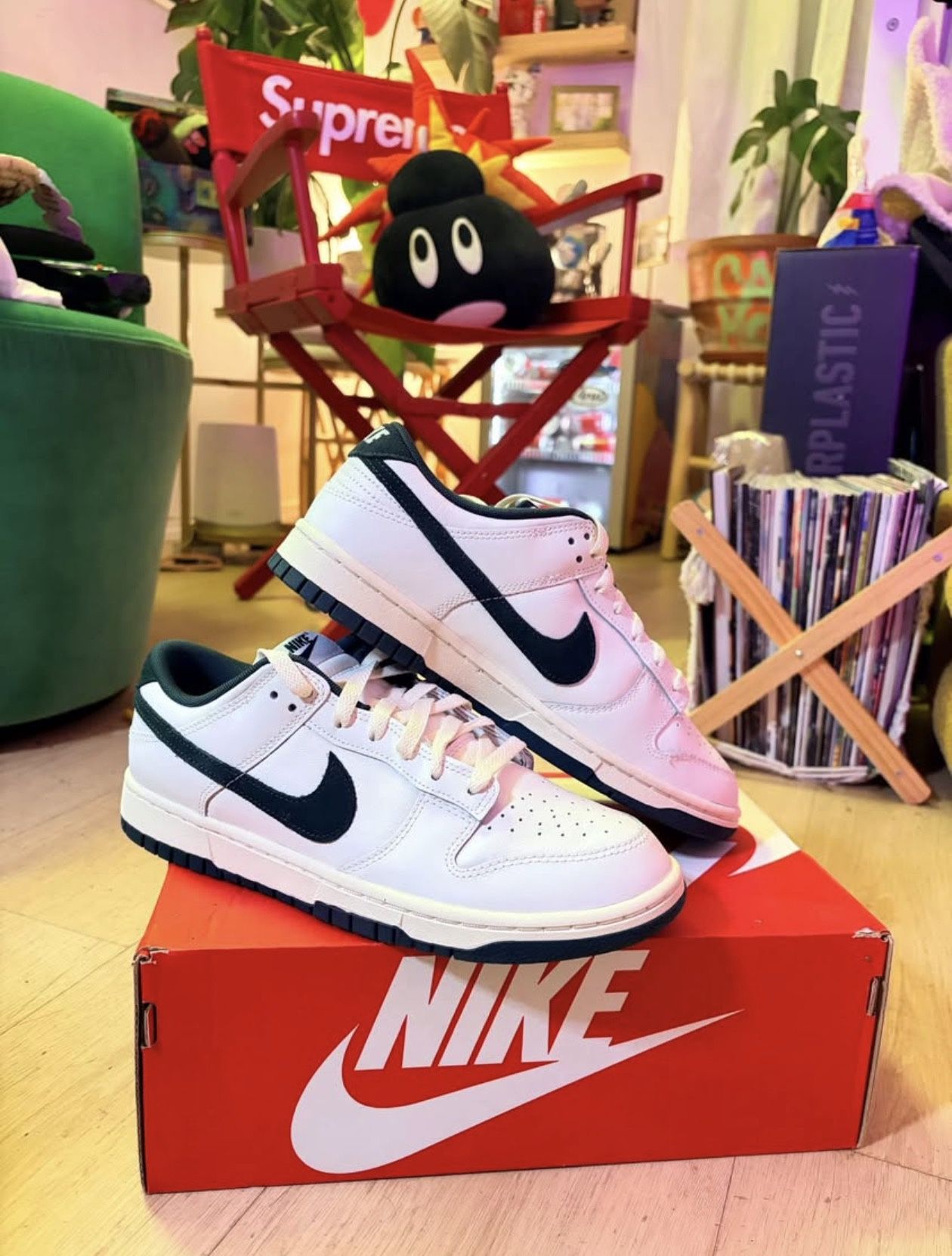 Authentic Nike dunk low deep jungle coconut milk. Size 8.5 US M. $150 obo