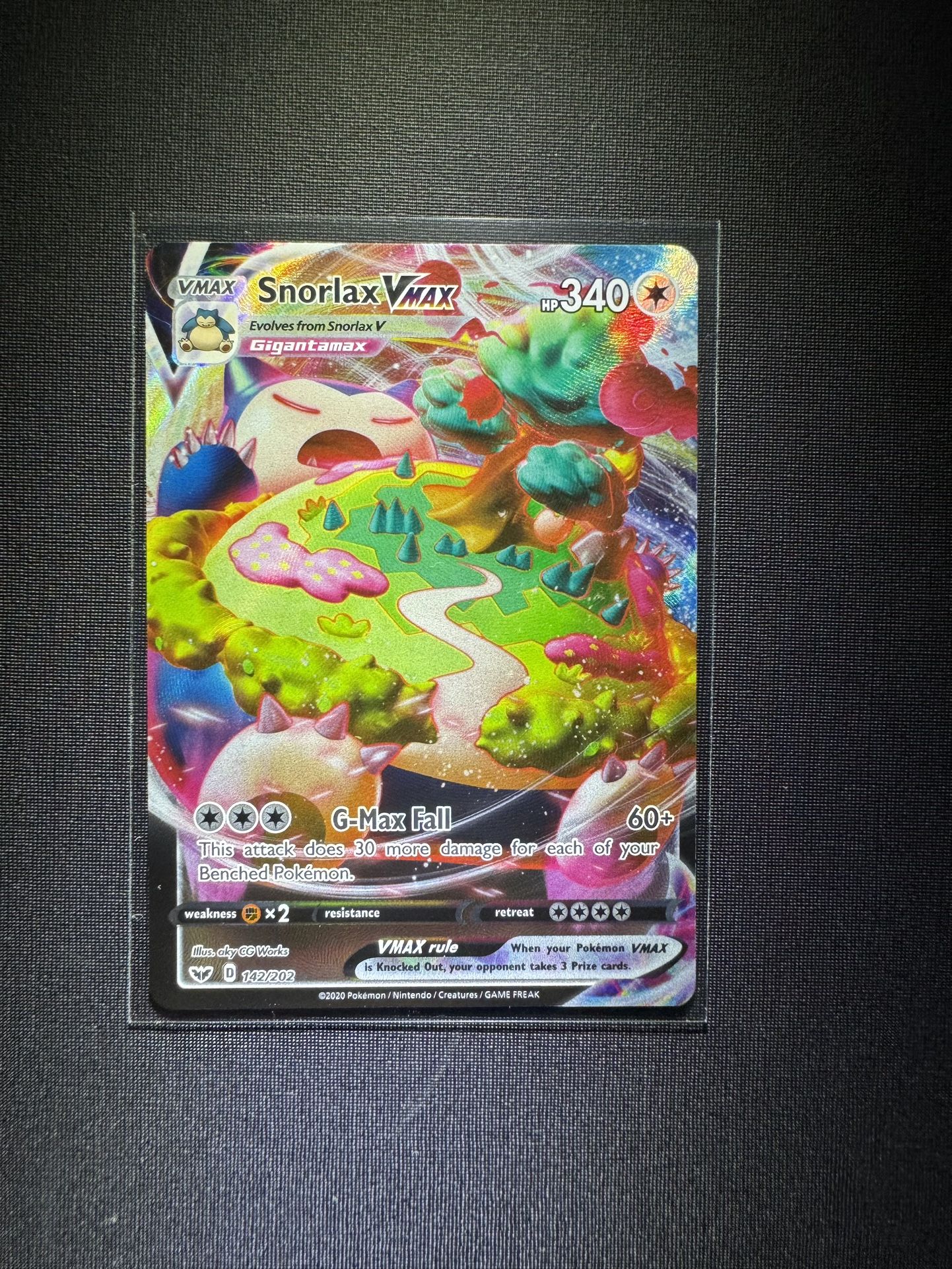 Snorlax Vmax Pokemon Cards