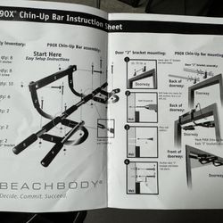 P90X Total Chin Up bar Need To Sell It ASAP!