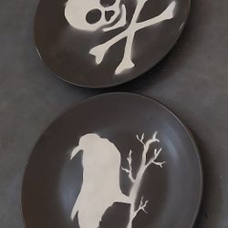 Ceramic Halloween Plates