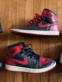 Air Jordan 1 Retro Bred Size 10 Vintage Condition