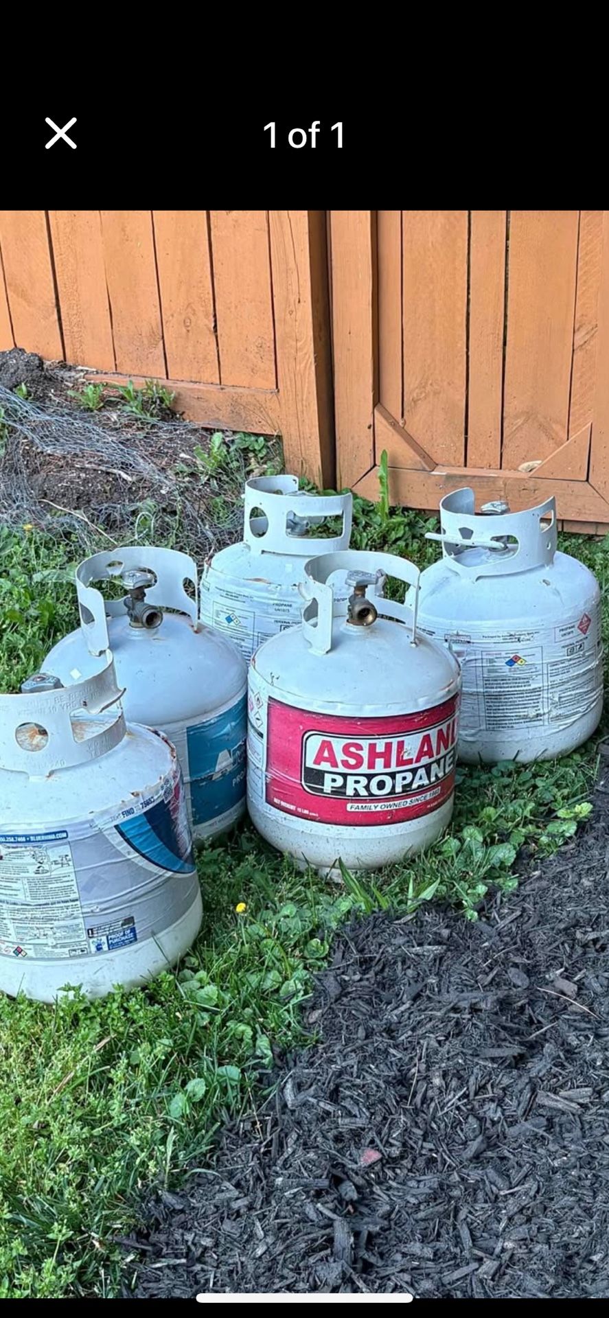 Propane Tank Empty’s