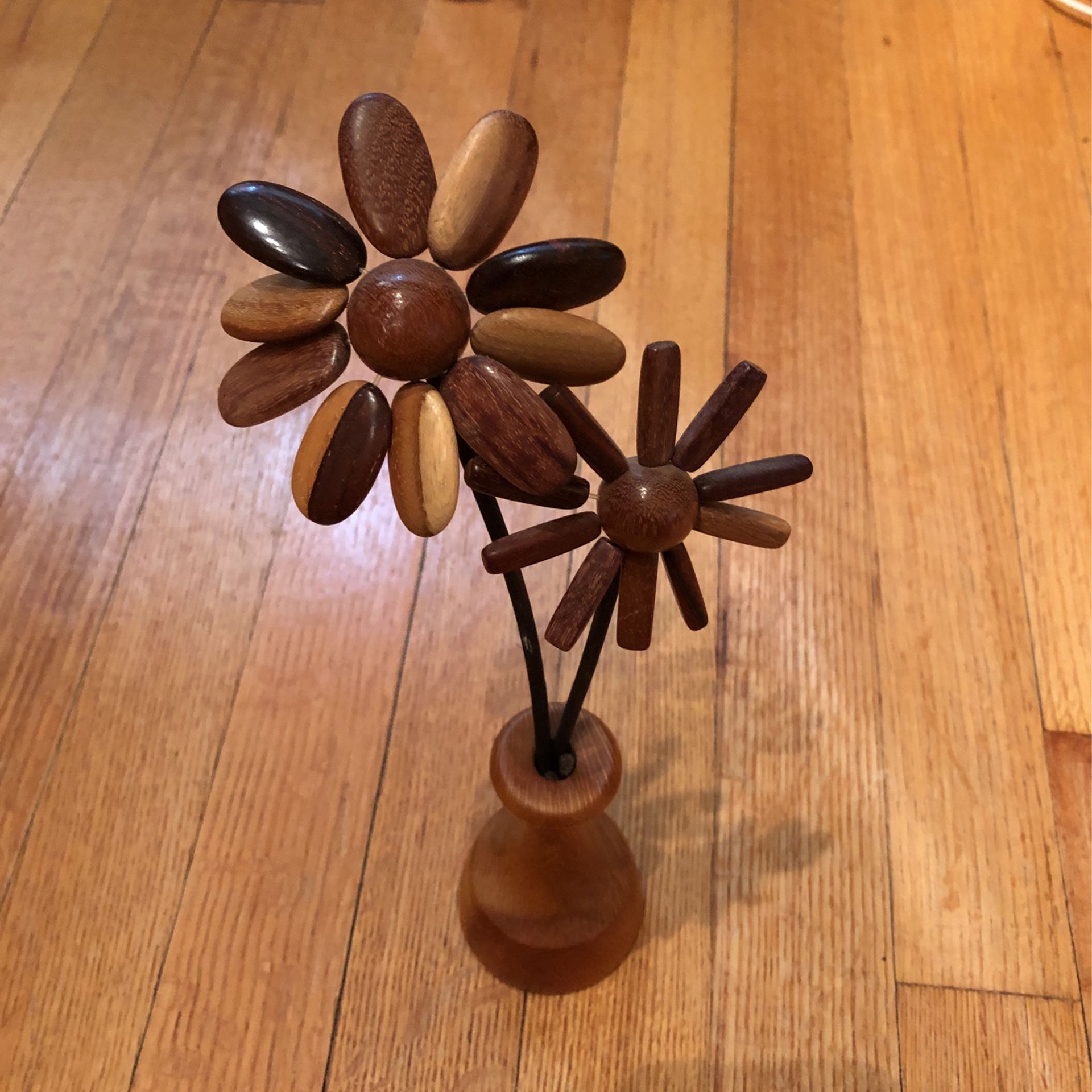 Costa Rica Mini Reclaimed Wood Flower Vase 