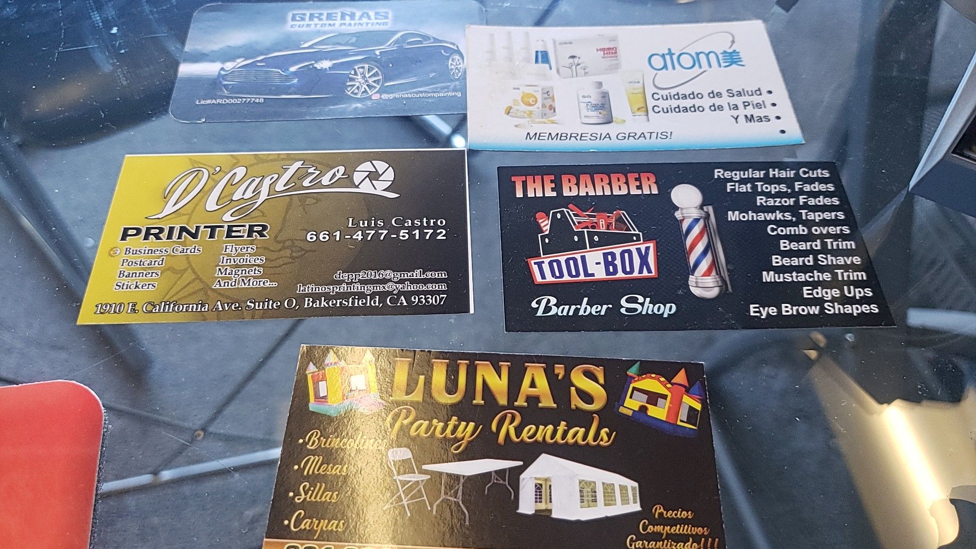 BUSINESS CAR / TARJETAS DE NEGOCIO