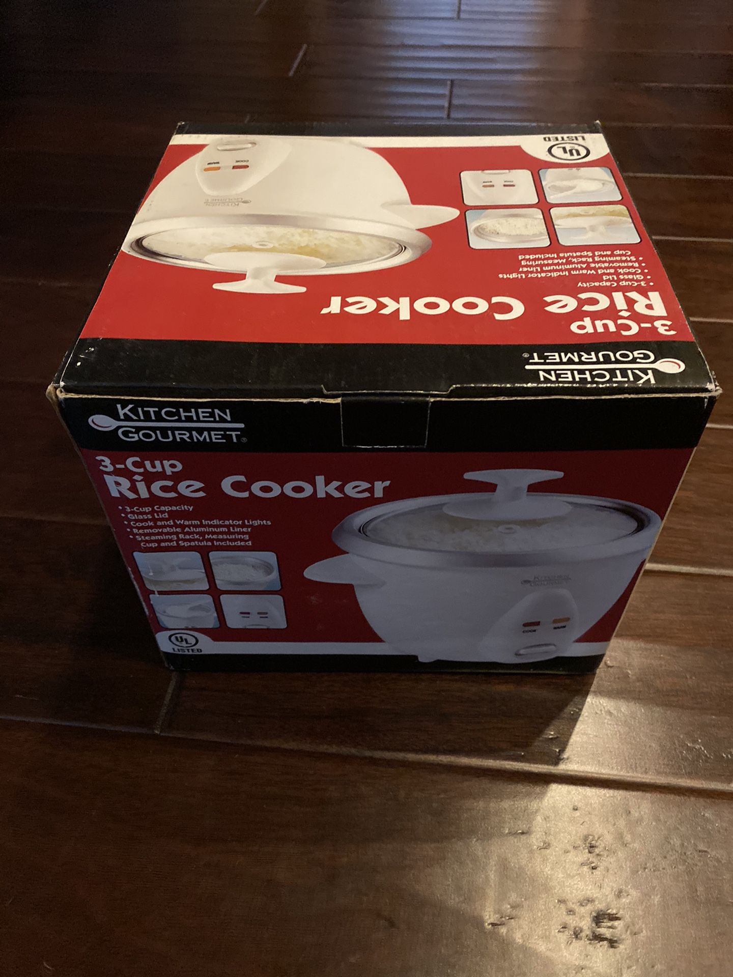 Brand new 3-cup rice cooker