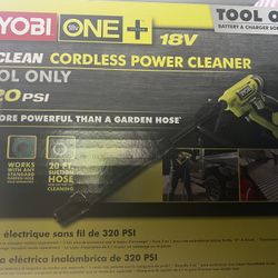 ONE+ 18V EZClean Cordless Battery Cold Water Power Cleaner (Tool Only)