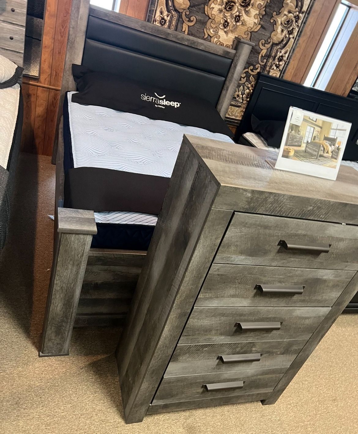 Rustic Style Four Piece Bedroom Suite!