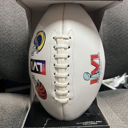 Rams / Bengals 2022 Autograph Football And Marker New 