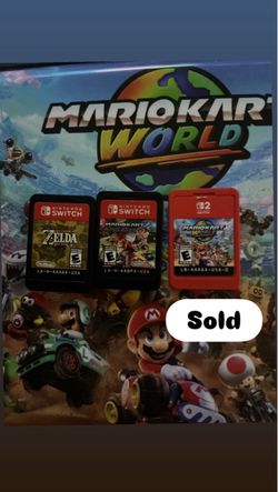 Zelda Breath of the wild & Mariokart deluxe 8