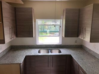 Kitchen cabinets