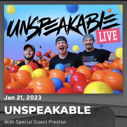 Unspeakable Suites Tickets Today!!