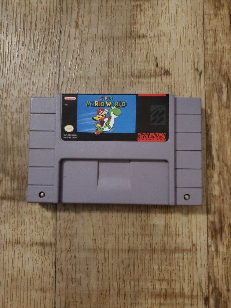 Super Mario Super Nintendo SNES 