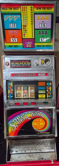 25 cent vintage 1973 slot machine