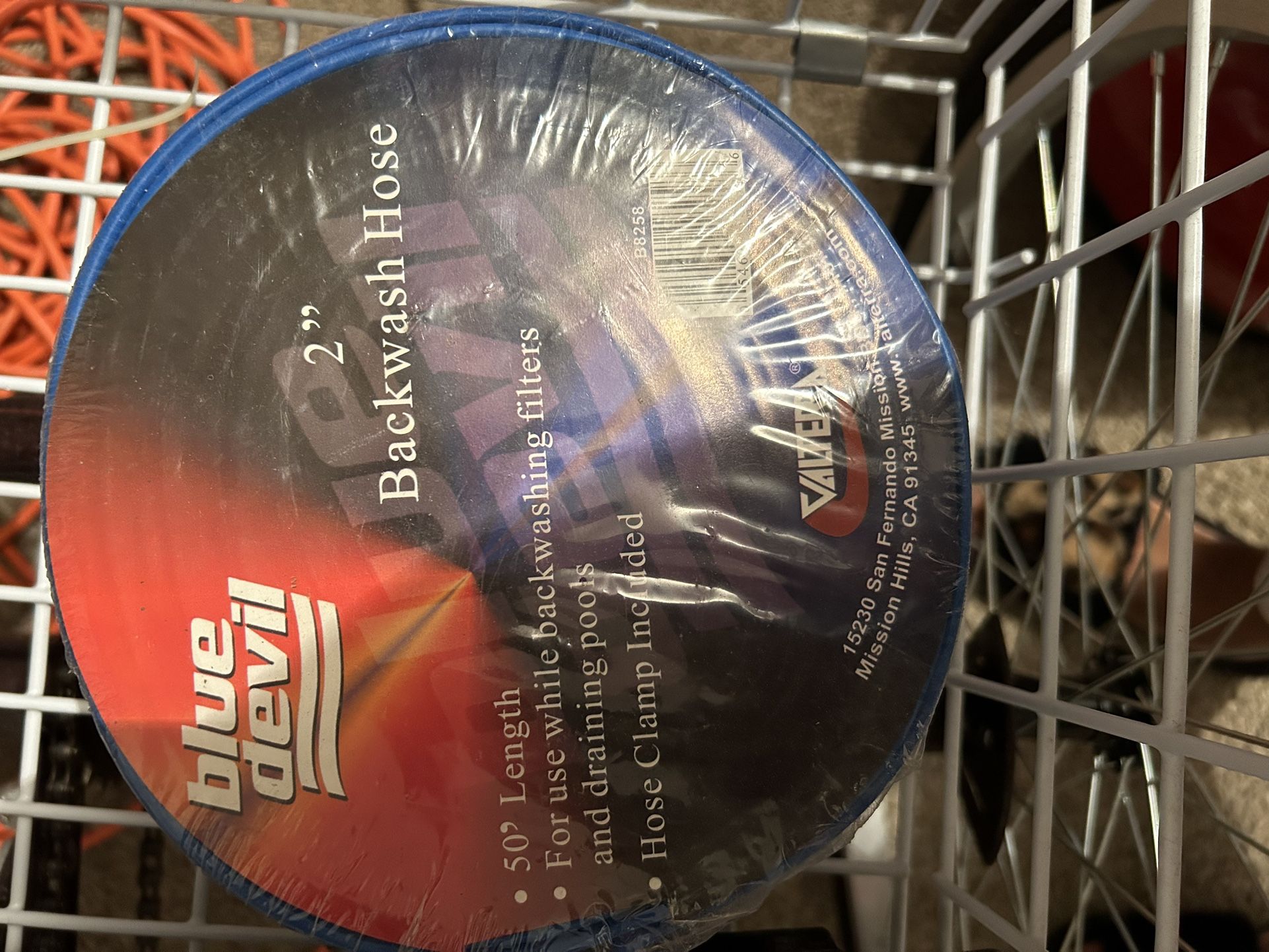 Backwash Hose 50 For Pools With Claps