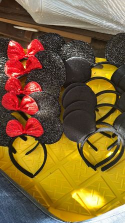 New Minnie and Mickey ears