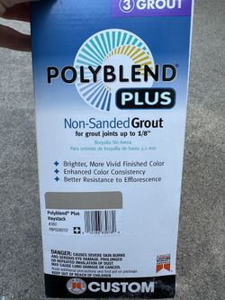 Polyblend plus Haystack Grout. 10lbs