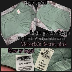 Victoria’s Secret pink shorts women’s size small New with tags $20