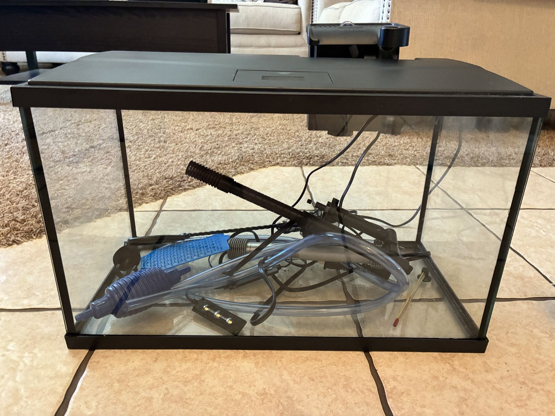 10 Gallon Fish tank Plus Supplies