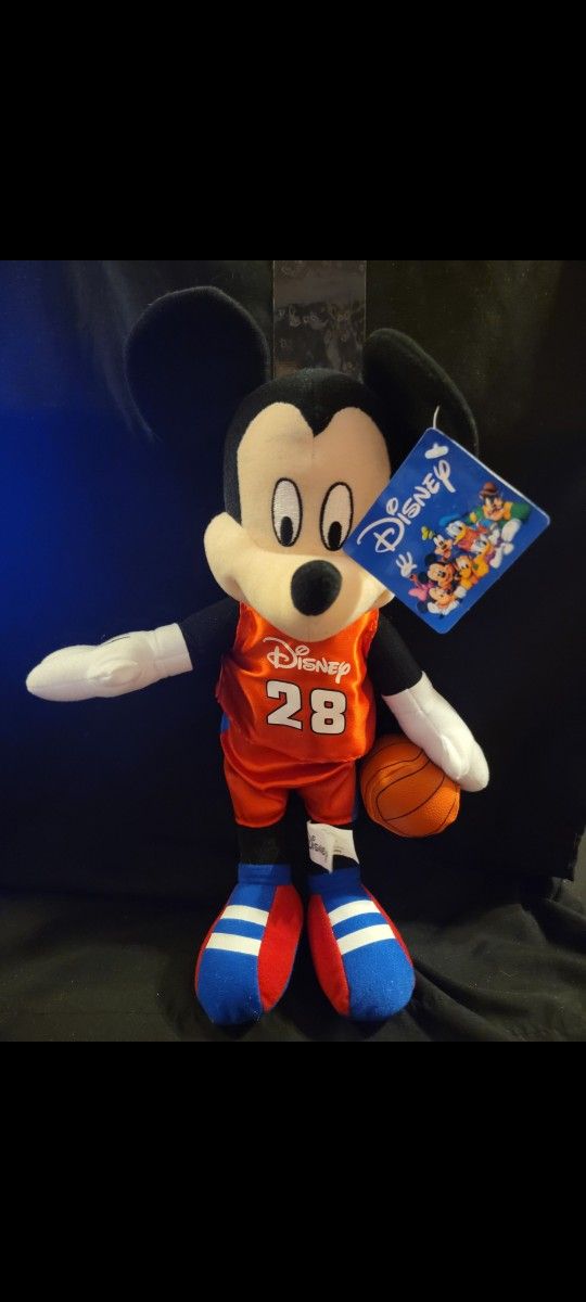 Mickey Mouse Basket BALLER Doll/Disney 