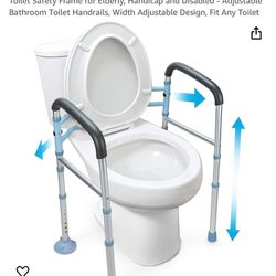 Toilet Safety Rails - Brand New In Box! 