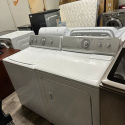 Maytag washer and dryer set electric with warranty
