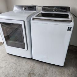 Washer And Dryer Samsung  Perfect Condition Delivery Available 27 Incges Wide Electric 