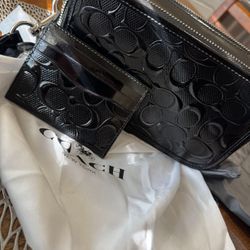 Coach Crossbody Bag with Card Case Included