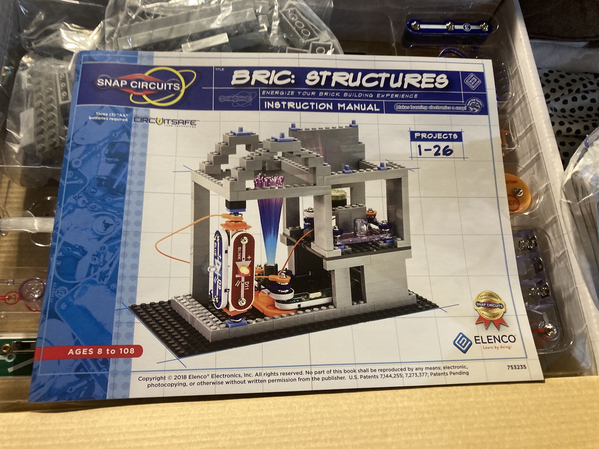 New Bric Structures with instruction book
