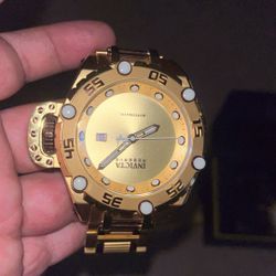 Real Invicta Gold Watch 