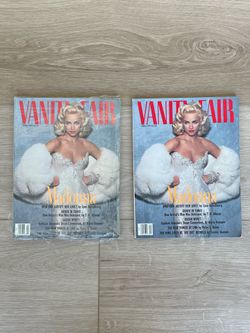 Vanity Fair April 1991 Issue Madonna Cover, Celebrity Magazine, Lynn Hirschberg