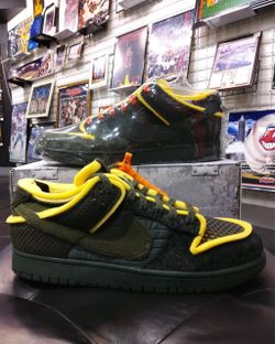 Cactus Plant Flea Market x Nike Dunk Low Swamp Sponge Pack - Sequoia Size 11.5 M
