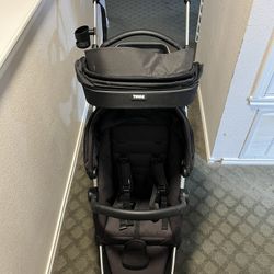 Thule double seater or single rider stroller