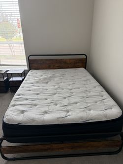 Complete Bedroom Set + BRAND NEW Mattress – Must Sell ASAP!