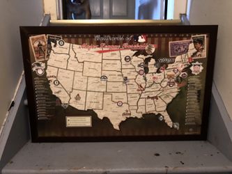 Baseball stadium map