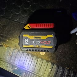 Dewalt 6.0 Flex Volt Battery
