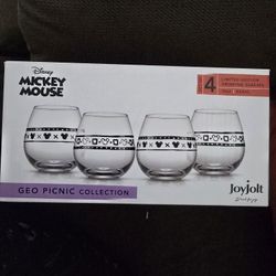 Mickey Limited Edition Drinking Glasses