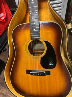 Epiphone vintage guitar
