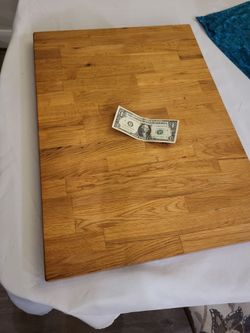Beautiful solid Butcher block cutting board or tabletop