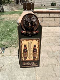 Budweiser wall thermometer