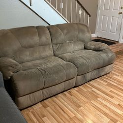 2 Free Reclining Sofas
