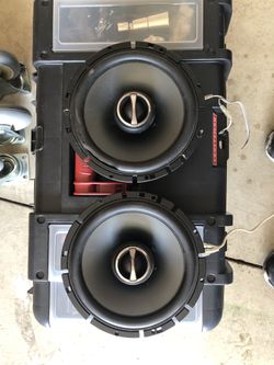 Alpine front speakers