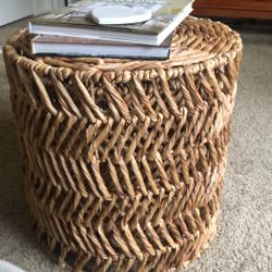 Wicker Side Table