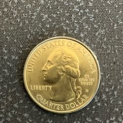 24kt Gold Plated Quarter