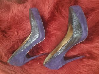 Navy Suede BCBG Stilletos 